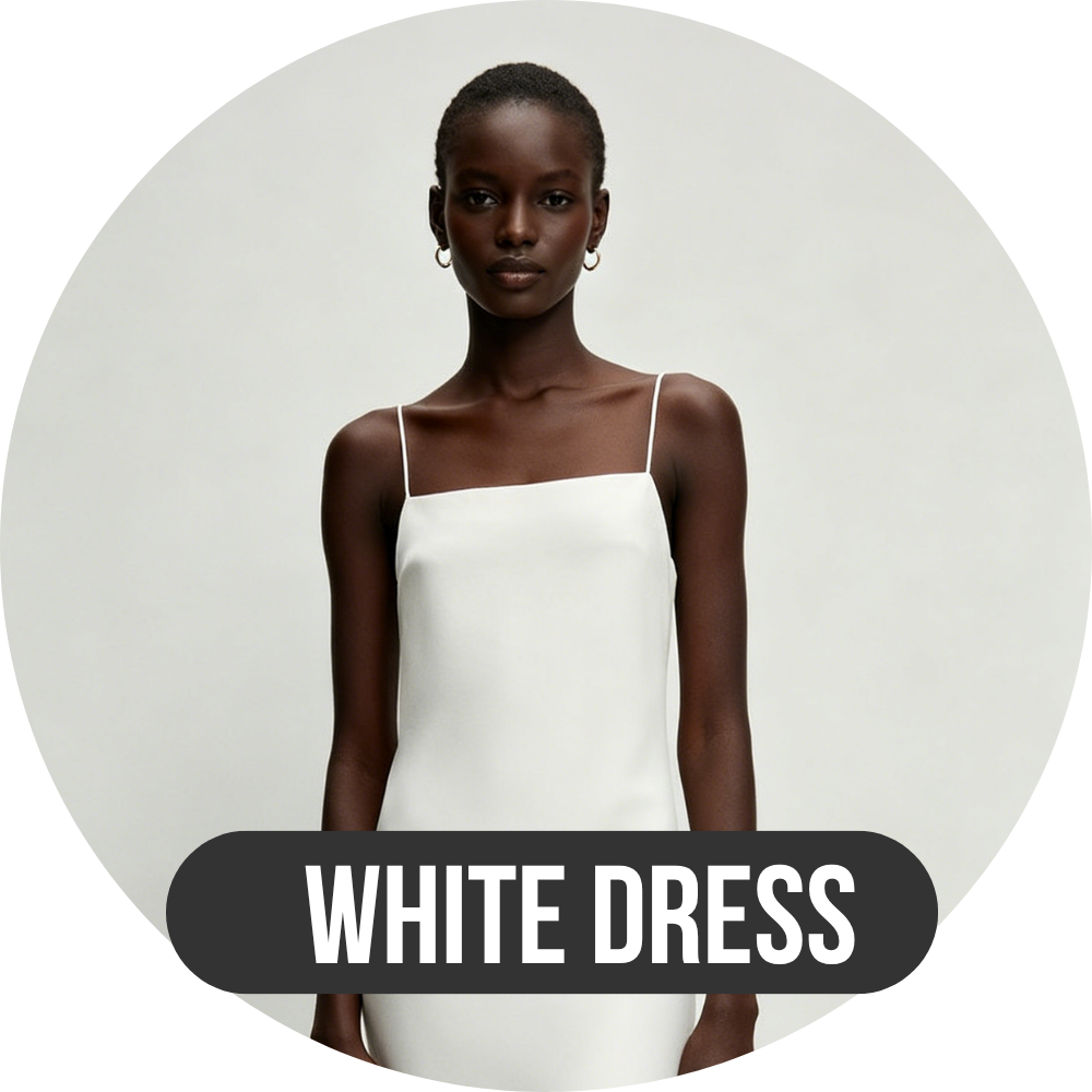 WHITE DRESS