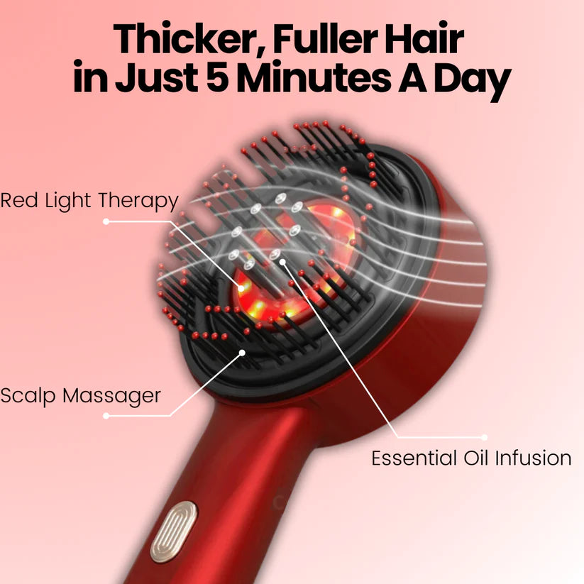 MIANSHI™ Red Light Massaging Brush