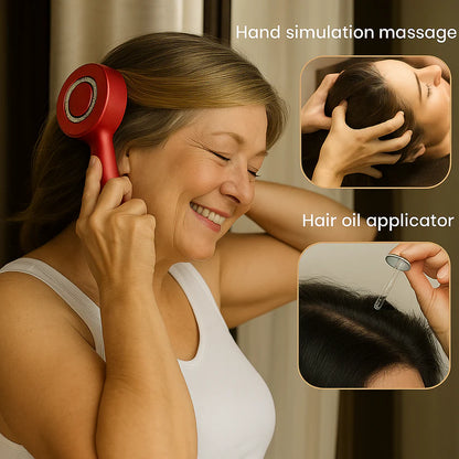 MIANSHI™ Red Light Massaging Brush
